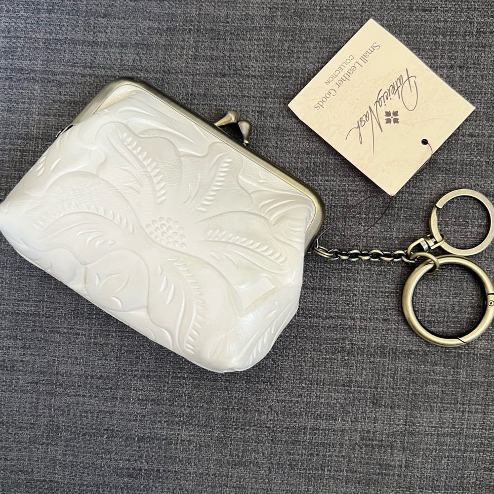 NWT PATRICIA NASH LARGE BORSE WALLET CREDIT CARD HOLDER COIN PURSE